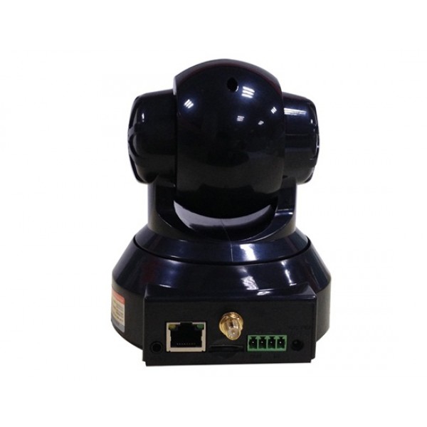 QQZM IPA01-725NSP 1/4" 640x480 CMOS Sensor Robot Shaped IP Network Camera with Wi-Fi, Dual IR-cut Filter, H.264 Video Compression