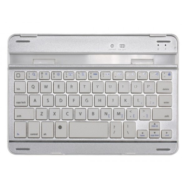 Ultra-slim Mini Bluetooth 3.0 Keyboard for iPad Mini (Silver)