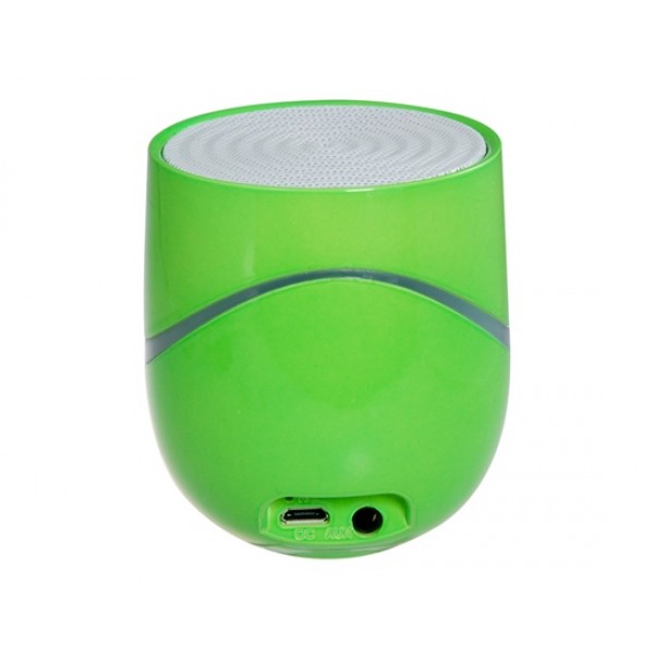 TT026 NFC High Quality Wireless Bluetooth Speaker with LED Light (Green)